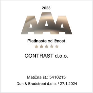 Platinasta odličnost AAA - Contrast